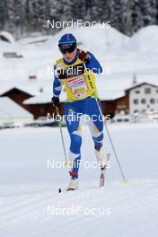 13.12.2008, Davos, Switzerland (SUI): Aino Kaisa Saarinen (FIN), Rossignol, Rottefella, One Way - FIS world cup cross-country, 10km women, Davos (SUI). www.nordicfocus.com. © Casanova/NordicFocus. Every downloaded picture is fee-liable.