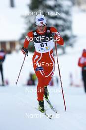 13.12.2008, Davos, Switzerland (SUI): Marit Bjoergen (NOR), Fischer, Rottefella, Swix - FIS world cup cross-country, 10km women, Davos (SUI). www.nordicfocus.com. © Manzoni/NordicFocus. Every downloaded picture is fee-liable.