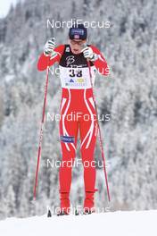 13.12.2008, Davos, Switzerland (SUI): Astrid Jacobsen (NOR), Fischer, Rottefella, Alpina, Swiaja - FIS world cup cross-country, 10km women, Davos (SUI). www.nordicfocus.com. © Casanova/NordicFocus. Every downloaded picture is fee-liable.