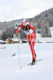 13.12.2008, Davos, Switzerland (SUI): Kristin Stoermer Steira (NOR), Madshus, Rottefella, One Way, Swix - FIS world cup cross-country, 10km women, Davos (SUI). www.nordicfocus.com. © Casanova/NordicFocus. Every downloaded picture is fee-liable.
