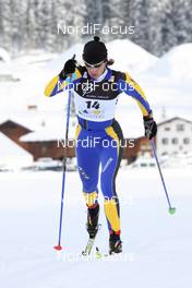 13.12.2008, Davos, Switzerland (SUI): Elena Antonova (KAZ) - FIS world cup cross-country, 10km women, Davos (SUI). www.nordicfocus.com. © Casanova/NordicFocus. Every downloaded picture is fee-liable.