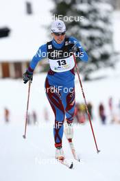 13.12.2008, Davos, Switzerland (SUI): Caroline Weibel (FRA) - FIS world cup cross-country, 10km women, Davos (SUI). www.nordicfocus.com. © Manzoni/NordicFocus. Every downloaded picture is fee-liable.
