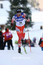 13.12.2008, Davos, Switzerland (SUI): George Grey (CAN), Fischer - FIS world cup cross-country, 15km men, Davos (SUI). www.nordicfocus.com. © Manzoni/NordicFocus. Every downloaded picture is fee-liable.