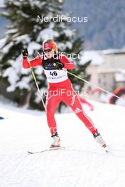 14.12.2008, Davos, Switzerland (SUI): Laurien Von der Graf (SUI)- FIS world cup cross-country, individual sprint, Davos (SUI). www.nordicfocus.com. © Casanova/NordicFocus. Every downloaded picture is fee-liable.