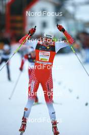 14.12.2008, Davos, Switzerland (SUI): Petra Majdic (SLO), Fischer, Rottefella, Alpina, One Way - FIS world cup cross-country, individual sprint, Davos (SUI). www.nordicfocus.com. © Manzoni/NordicFocus. Every downloaded picture is fee-liable.