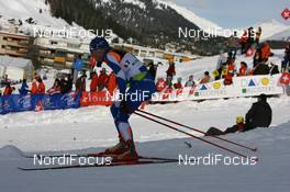14.12.2008, Davos, Switzerland (SUI): Riikka Sarasoja (FIN), Atomic, Rottefella, Alpina, Exel - FIS world cup cross-country, individual sprint, Davos (SUI). www.nordicfocus.com. © Manzoni/NordicFocus. Every downloaded picture is fee-liable.