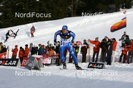 14.12.2008, Davos, Switzerland (SUI): Nikolay Morilov (RUS), Madshus, Rottefella, adidas - FIS world cup cross-country, individual sprint, Davos (SUI). www.nordicfocus.com. © Manzoni/NordicFocus. Every downloaded picture is fee-liable.