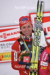 14.12.2008, Davos, Switzerland (SUI): Celine Brun-Lie (NOR), Fischer, Rottefella, Alpina, Swix - FIS world cup cross-country, individual sprint, Davos (SUI). www.nordicfocus.com. © Casanova/NordicFocus. Every downloaded picture is fee-liable.