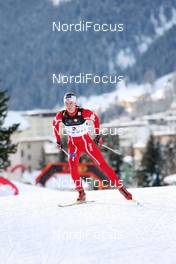 14.12.2008, Davos, Switzerland (SUI): Celine Brun-Lie (NOR) - FIS world cup cross-country, individual sprint, Davos (SUI). www.nordicfocus.com. © Casanova/NordicFocus. Every downloaded picture is fee-liable.