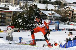 14.12.2008, Davos, Switzerland (SUI): Manuel Hirner (AUT), Fischer, Rottefella, Alpina, Leki - FIS world cup cross-country, individual sprint, Davos (SUI). www.nordicfocus.com. © Manzoni/NordicFocus. Every downloaded picture is fee-liable.