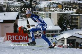 14.12.2008, Davos, Switzerland (SUI): Fabio Pasini (ITA), Fischer, Salomon, One Way - FIS world cup cross-country, individual sprint, Davos (SUI). www.nordicfocus.com. © Manzoni/NordicFocus. Every downloaded picture is fee-liable.