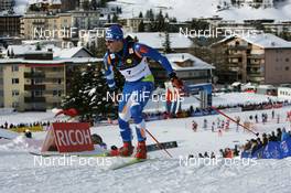 14.12.2008, Davos, Switzerland (SUI): Kalle Lassila (FIN), Fischer, Rottefella, Alpina - FIS world cup cross-country, individual sprint, Davos (SUI). www.nordicfocus.com. © Manzoni/NordicFocus. Every downloaded picture is fee-liable.