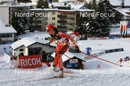 14.12.2008, Davos, Switzerland (SUI): Laurence Rochat (SUI), Rossignol, Rottefella, Exel, adidas - FIS world cup cross-country, individual sprint, Davos (SUI). www.nordicfocus.com. © Manzoni/NordicFocus. Every downloaded picture is fee-liable.