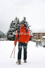 12.12.2008, Davos, Switzerland (SUI): Dario Cologna (SUI), Fischer, Rottefella, Alpina, Swix, adidas - FIS world cup cross-country, training, Davos (SUI). www.nordicfocus.com. © Manzoni/NordicFocus. Every downloaded picture is fee-liable.