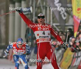 29.12.2008, Prag, Czech Republic (CZE): 1st Tor Arne Hetland (NOR), Rossignol, Swix  - FIS world cup cross-country, tour de ski, individual sprint, Prag (CZE). www.nordicfocus.com. © Hemmersbach/NordicFocus. Every downloaded picture is fee-liable.