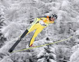 13.01.2008, Val di Fiemme, Italy (ITA):Anssi Koivuranta (FIN)  - FIS world cup nordic combined, sprint, Val di Fiemme (ITA). www.nordicfocus.com. c Felgenhauer/NordicFocus. Every downloaded picture is fee-liable.