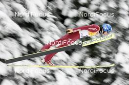 13.01.2008, Val di Fiemme, Italy (ITA): Michael Hollenstein (SUI) - FIS world cup nordic combined, sprint, Val di Fiemme (ITA). www.nordicfocus.com. c Felgenhauer/NordicFocus. Every downloaded picture is fee-liable.