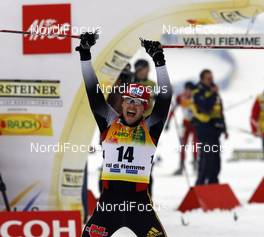 13.01.2008, Val di Fiemme, Italy (ITA): Sebastian Haseney (GER)  - FIS world cup nordic combined, sprint, Val di Fiemme (ITA). www.nordicfocus.com. c Felgenhauer/NordicFocus. Every downloaded picture is fee-liable.