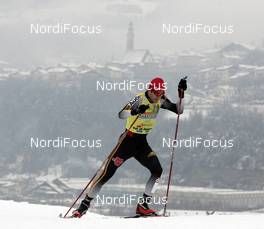 13.01.2008, Val di Fiemme, Italy (ITA): Ronny Ackermann (GER)  - FIS world cup nordic combined, sprint, Val di Fiemme (ITA). www.nordicfocus.com. c Felgenhauer/NordicFocus. Every downloaded picture is fee-liable.