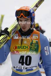 13.01.2008, Val di Fiemme, Italy (ITA): Petter Tande (NOR)  - FIS world cup nordic combined, sprint, Val di Fiemme (ITA). www.nordicfocus.com. c Felgenhauer/NordicFocus. Every downloaded picture is fee-liable.