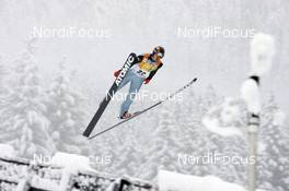 13.01.2008, Val di Fiemme, Italy (ITA): Daito Takahashi (JPN)  - FIS world cup nordic combined, sprint, Val di Fiemme (ITA). www.nordicfocus.com. c Felgenhauer/NordicFocus. Every downloaded picture is fee-liable.