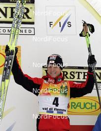 13.01.2008, Val di Fiemme, Italy (ITA): David Kreiner (AUT)  - FIS world cup nordic combined, sprint, Val di Fiemme (ITA). www.nordicfocus.com. c Felgenhauer/NordicFocus. Every downloaded picture is fee-liable.