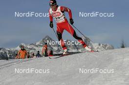 26.01.2008, Seefeld, Austria (AUT): Mario Stecher (AUT) - FIS world cup nordic combined, sprint, Seefeld (AUT). www.nordicfocus.com. c Furtner/NordicFocus. Every downloaded picture is fee-liable.