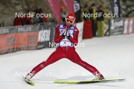 16.02.2008, Liberec, Czech Republic (CZE): Eric Frenzel (GER)  - FIS world cup nordic combined, mass start, Liberec (CZE). www.nordicfocus.com. c Felgenhauer/NordicFocus. Every downloaded picture is fee-liable.