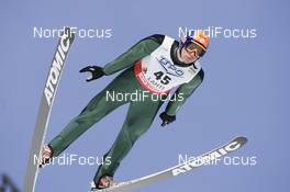 29.02.2008, Lahti, Finland (FIN): Bill Demong (USA) - FIS world cup nordic combined, individual gundersen, Lahti (FIN). www.nordicfocus.com. c Furtner/NordicFocus. Every downloaded picture is fee-liable.