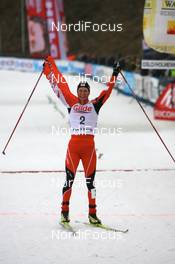 08.03.2008, Holmenkollen, Norway (NOR): Bernhard Gruber (AUT) - FIS world cup nordic combined, individual gundersen, Holmenkollen (NOR). www.nordicfocus.com. c Manzoni/NordicFocus. Every downloaded picture is fee-liable.
