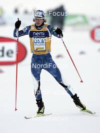 06.12.2008, Trondheim, Norway (NOR): Anssi Koivuranta (FIN), Fischer, Rottefella - FIS world cup nordic combined, individual gundersen HS131/10km, Trondheim (NOR). www.nordicfocus.com. © Furtner/NordicFocus. Every downloaded picture is fee-liable.
