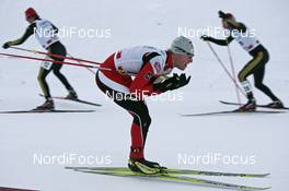 06.12.2008, Trondheim, Norway (NOR): Bernhard Gruber (AUT), Fischer, Rottefella - FIS world cup nordic combined, individual gundersen HS131/10km, Trondheim (NOR). www.nordicfocus.com. © Furtner/NordicFocus. Every downloaded picture is fee-liable.