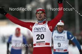 06.12.2008, Trondheim, Norway (NOR): Magnus Moan (NOR), Madshus, Rottefella - FIS world cup nordic combined, individual gundersen HS131/10km, Trondheim (NOR). www.nordicfocus.com. © Furtner/NordicFocus. Every downloaded picture is fee-liable.
