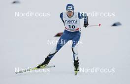 07.12.2008, Trondheim, Norway (NOR): Janne Ryynaenen (FIN), Fischer, Rottefella - FIS world cup nordic combined, individual gundersen HS131/10km, Trondheim (NOR). www.nordicfocus.com. © Furtner/NordicFocus. Every downloaded picture is fee-liable.