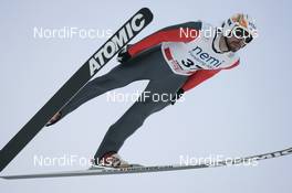 07.12.2008, Trondheim, Norway (NOR): Johnny Spillane (USA), Atomic - FIS world cup nordic combined, individual gundersen HS131/10km, Trondheim (NOR). www.nordicfocus.com. © Furtner/NordicFocus. Every downloaded picture is fee-liable.