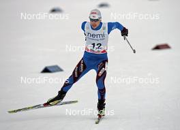 07.12.2008, Trondheim, Norway (NOR): Francois Braud (FRA), Fischer, Rottefella - FIS world cup nordic combined, individual gundersen HS131/10km, Trondheim (NOR). www.nordicfocus.com. © Furtner/NordicFocus. Every downloaded picture is fee-liable.