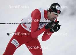 07.12.2008, Trondheim, Norway (NOR): Magnus Moan (NOR), Madshus, Rottefella - FIS world cup nordic combined, individual gundersen HS131/10km, Trondheim (NOR). www.nordicfocus.com. © Furtner/NordicFocus. Every downloaded picture is fee-liable.
