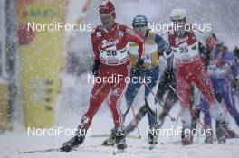 20.12.2008, Ramsau, Austria (AUT): Seppi Hurschler (SUI), Fischer, Salomon, adidas - FIS world cup nordic combined, individual gundersen HS98/10km, Ramsau (AUT). www.nordicfocus.com. © Furtner/NordicFocus. Every downloaded picture is fee-liable.
