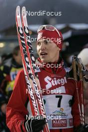 21.12.2008, Ramsau, Austria (AUT): Bill Demong (USA), Atomic - FIS world cup nordic combined, individual gundersen HS98/10km, Ramsau (AUT). www.nordicfocus.com. © Furtner/NordicFocus. Every downloaded picture is fee-liable.