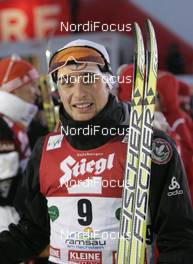 21.12.2008, Ramsau, Austria (AUT): Jason Lamy-Chappuis (FRA), Fischer, Rottefella - FIS world cup nordic combined, individual gundersen HS98/10km, Ramsau (AUT). www.nordicfocus.com. © Furtner/NordicFocus. Every downloaded picture is fee-liable.