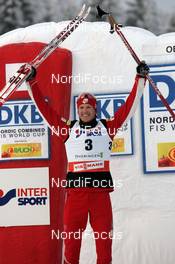 28.12.2008, Oberhof, Germany (GER): Todd Lodwick (USA), Atomic  - FIS world cup nordic combined, individual gundersen HS140/10km, Oberhof (GER). www.nordicfocus.com. © Felgenhauer/NordicFocus. Every downloaded picture is fee-liable.