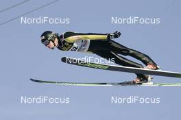01.01.2008, Garmisch, Germany (GER): Emmanuel Chedal (FRA) - FIS world cup ski jumping, four hills tournament, individual HS138, Garmisch (GER). www.nordicfocus.com. c Furtner/NordicFocus. Every downloaded picture is fee-liable.