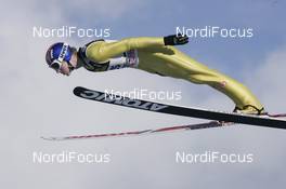 01.01.2008, Garmisch, Germany (GER): Andreas Vilberg (NOR) - FIS world cup ski jumping, four hills tournament, individual HS138, Garmisch (GER). www.nordicfocus.com. c Furtner/NordicFocus. Every downloaded picture is fee-liable.