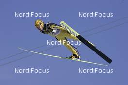 01.01.2008, Garmisch, Germany (GER): Noriaki Kasai (JPN) - FIS world cup ski jumping, four hills tournament, individual HS138, Garmisch (GER). www.nordicfocus.com. c Furtner/NordicFocus. Every downloaded picture is fee-liable.