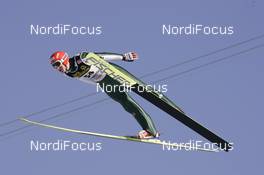 01.01.2008, Garmisch, Germany (GER): Michael Uhrmann (GER) - FIS world cup ski jumping, four hills tournament, individual HS138, Garmisch (GER). www.nordicfocus.com. c Furtner/NordicFocus. Every downloaded picture is fee-liable.