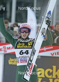 01.01.2008, Garmisch, Germany (GER): 3rd Michael Neumayer (GER) - FIS world cup ski jumping, four hills tournament, individual HS138, Garmisch (GER). www.nordicfocus.com. c Furtner/NordicFocus. Every downloaded picture is fee-liable.