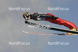 01.01.2008, Garmisch, Germany (GER): Matti Hautamaeki (FIN) - FIS world cup ski jumping, four hills tournament, individual HS138, Garmisch (GER). www.nordicfocus.com. c Furtner/NordicFocus. Every downloaded picture is fee-liable.