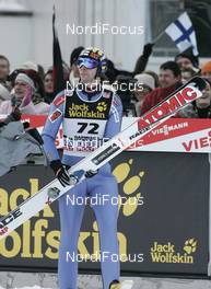 01.01.2008, Garmisch, Germany (GER): 2nd Janne Ahonen (FIN) - FIS world cup ski jumping, four hills tournament, individual HS138, Garmisch (GER). www.nordicfocus.com. c Furtner/NordicFocus. Every downloaded picture is fee-liable.