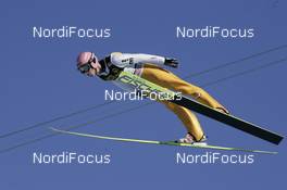 01.01.2008, Garmisch, Germany (GER): Manuel Fettner (AUT) - FIS world cup ski jumping, four hills tournament, individual HS138, Garmisch (GER). www.nordicfocus.com. c Furtner/NordicFocus. Every downloaded picture is fee-liable.