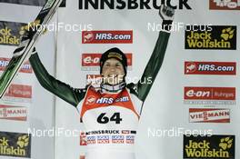 05.01.2008, Bischofshofen, Austria (AUT): Simon Ammann (SUI) - FIS world cup ski jumping, four hills tournament, individual HS140, Bischofshofen (AUT) - replaced from Innsbruck. www.nordicfocus.com. c Furtner/NordicFocus. Every downloaded picture is fee-liable.